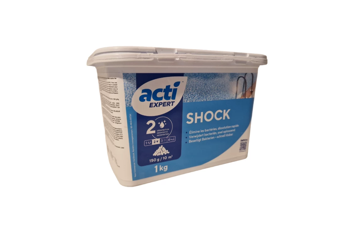 Acti Acti Shock Chloorpoeder 1kg 4 Acti Acti Shock Chloorpoeder 1kg - Afbeelding 2