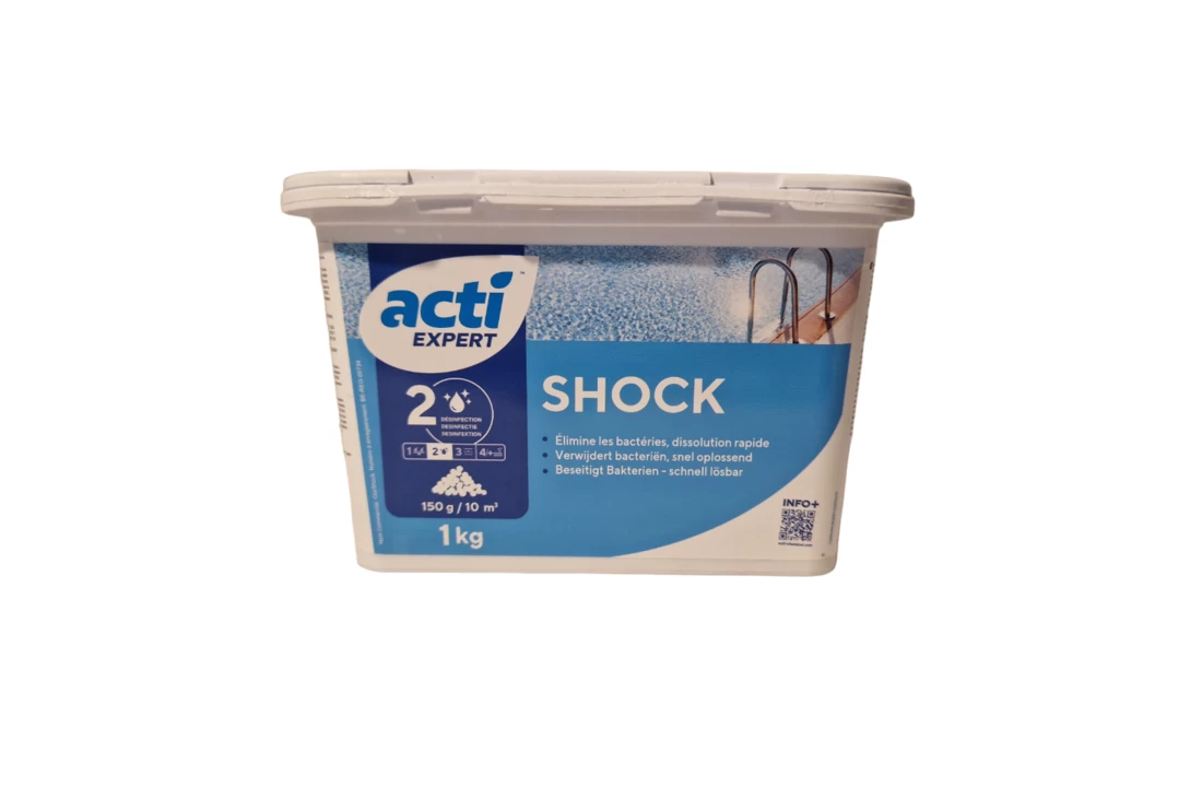 Acti Acti Shock Chloorpoeder 1kg 3 Acti Acti Shock Chloorpoeder 1kg