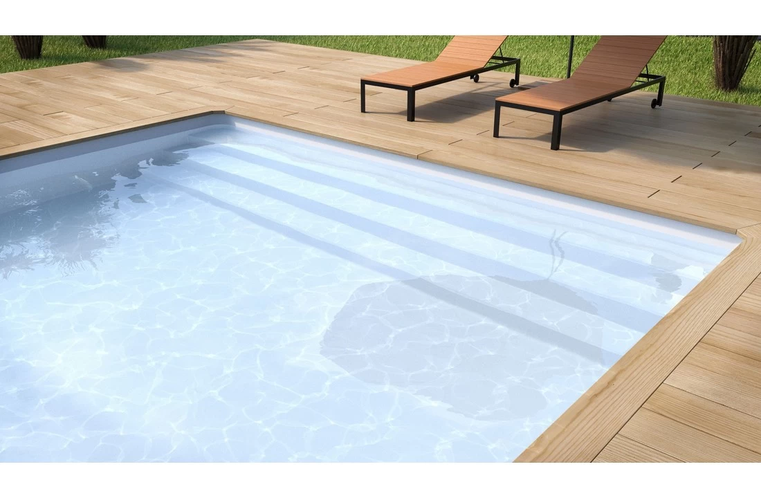 Del Zwembad SuperlinerV2F 85/100ste Kleur Wit 3 Del Zwembad SuperlinerV2F 85/100ste Kleur Wit