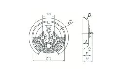 Fitstar Fitstar Taifun Duo Complete Afbouwset 2,2 KW, 230 V, 850 L/min. Pneumatisch Gestuurd -Zwembadbenodigdheden Korting fitstar fitstar taifun duo complete afbouwset 22 k 2