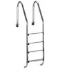 Flexinox Wijd Model Zwembadtrap 4-treden AISI-316 -Zwembadbenodigdheden Korting flexinox wijd model zwembadtrap 4 treden aisi 316