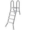 Flexinox Zwembadtrap A-Frame 1 + 4 Treden AISI 304 -Zwembadbenodigdheden Korting flexinox zwembadtrap a frame 1 4 treden aisi 304