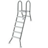 Flexinox Zwembadtrap A-Frame 1 + 5 Treden AISI 304 -Zwembadbenodigdheden Korting flexinox zwembadtrap a frame 1 5 treden aisi 304