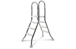 Flexinox Zwembadtrap A-Frame 3 + 3 Treden AISI 304