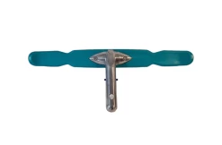 Funshine Funshine Flexibele Wandborstel Turquoise -Zwembadbenodigdheden Korting funshine funshine flexibele wandborstel turquoise 1