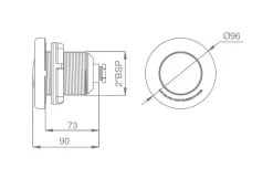 Ignia Ignia Onderwaterspot LED Incl. Contramoer -Zwembadbenodigdheden Korting ignia ignia onderwaterspot led incl contramoer 2