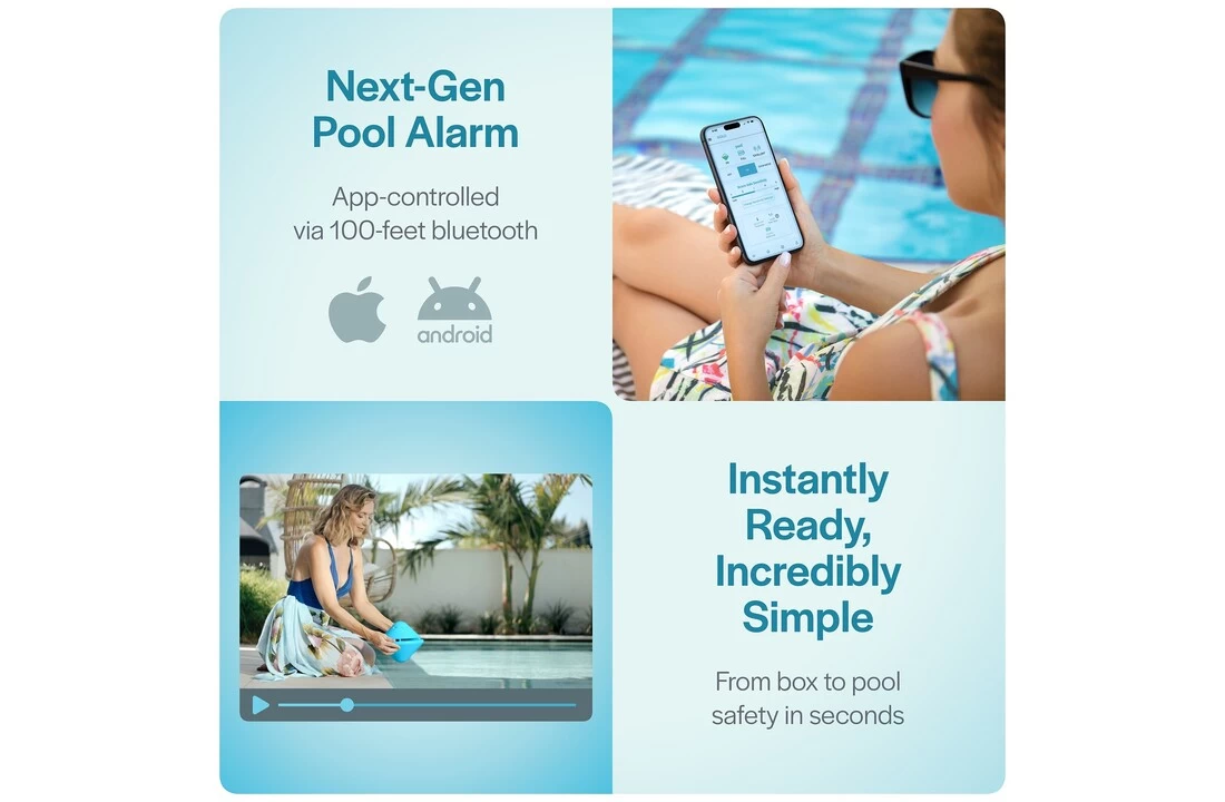 Lifebuoy Lifebuoy BCone Solo Zwembad Alarmsysteem 6 Lifebuoy Lifebuoy BCone Solo Zwembad Alarmsysteem - Afbeelding 4