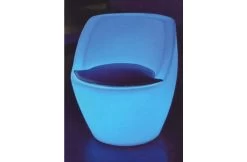 Poolstyle Lichtgevende RGB LED Stoel Met Zithoogte 55cm -Zwembadbenodigdheden Korting poolstyle lichtgevende rgb led stoel met zithoogte 3