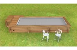 Proswell Houten Zwembaden Houten Urban Stadszwembad 6.00 X 2.50 X 1.33 Met Automatisch Rolluik -Zwembadbenodigdheden Korting proswell houten zwembaden houten urban stadszwemba 10