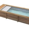 Proswell Houten Zwembaden Houten Urban Stadszwembad 6.00 X 2.50 X 1.33 Met Automatisch Rolluik -Zwembadbenodigdheden Korting proswell houten zwembaden houten urban stadszwemba 6