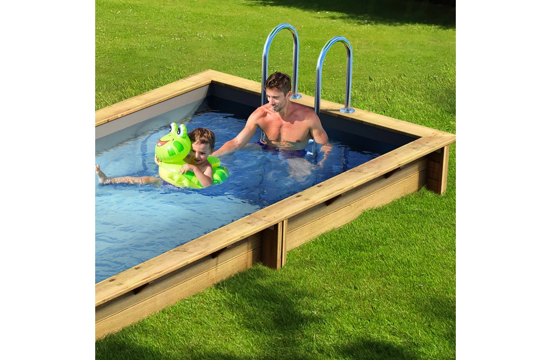 Proswell Houten Zwembaden Pool'n Box Zwembad 6.20 X 2.50 8 Proswell Houten Zwembaden Pool'n Box Zwembad 6.20 X 2.50 - Afbeelding 6