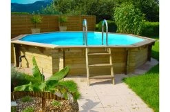 Proswell Houten Zwembaden Tropic Houten Zwembad Octo 4.14 X 1.20 Meter -Zwembadbenodigdheden Korting proswell houten zwembaden tropic houten zwembad oc 12