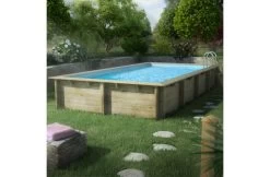 Proswell Houten Zwembaden Weva Houten Zwembad 6 X 3 M -Zwembadbenodigdheden Korting proswell houten zwembaden weva houten zwembad 6 x 3