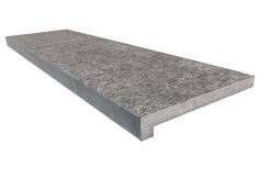 Terato Randsteen Rechte Neus - Belgische Blauwe Hardsteen Gebrand