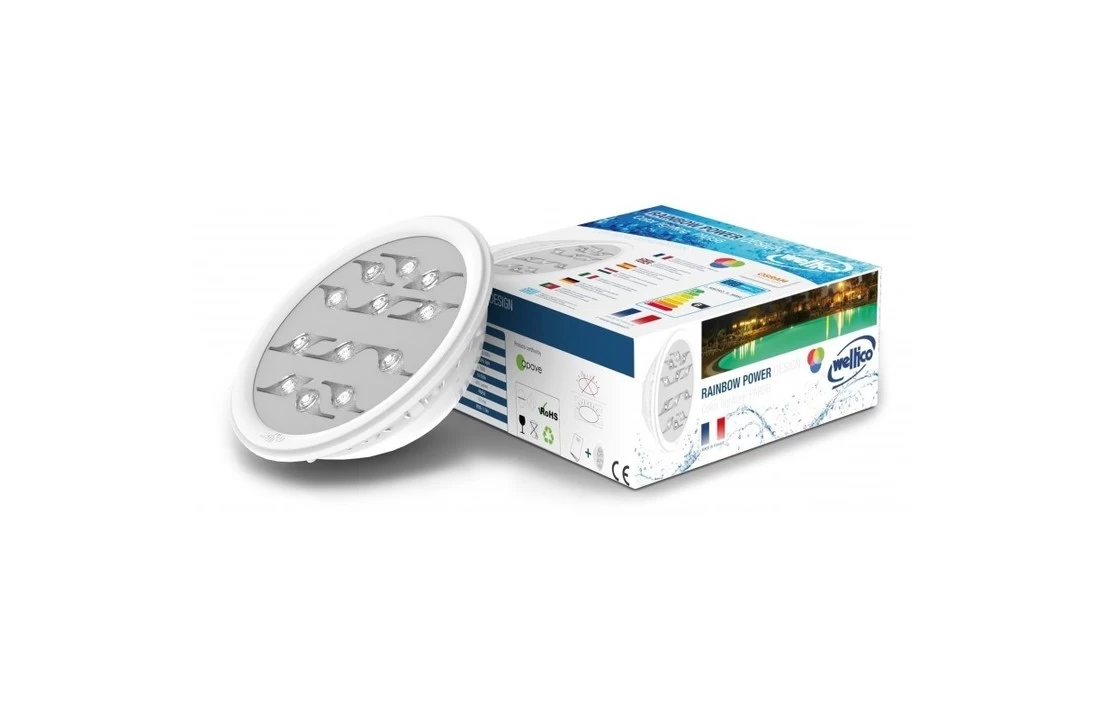 Weltico Weltico 12 LED RGB Rainbow Power Lamp 3 Weltico Weltico 12 LED RGB Rainbow Power Lamp