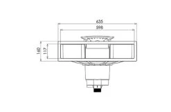 Weltico Weltico Skimmer A600 HoogwaterlijnAntraciet Foliebaden -Zwembadbenodigdheden Korting weltico weltico skimmer a600 hoogwaterlijn antraci 2