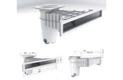 Weltico Weltico Skimmer A800 Hoogwaterlijn Wit - Prefab En Paneelbaden -Zwembadbenodigdheden Korting weltico weltico skimmer a800 hoogwaterlijn wit pre 3