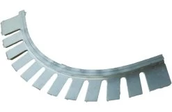 Zwembad Liner Hung Bocht Aluminium 50mm Horizontaal -Zwembadbenodigdheden Korting zwembad liner hung bocht aluminium 50mm horizontaa 2